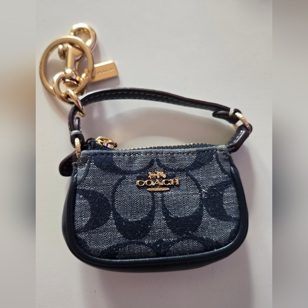 Coach Gold Keychain Accessory